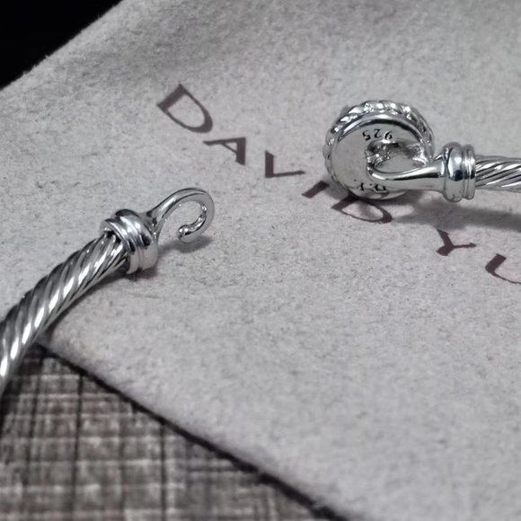 Petite Chatelaine? bracelet in sterling silver with topaz - Picture 5 of 9